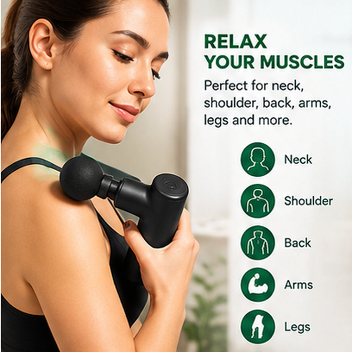 Mini Rechargeable Gun Massager