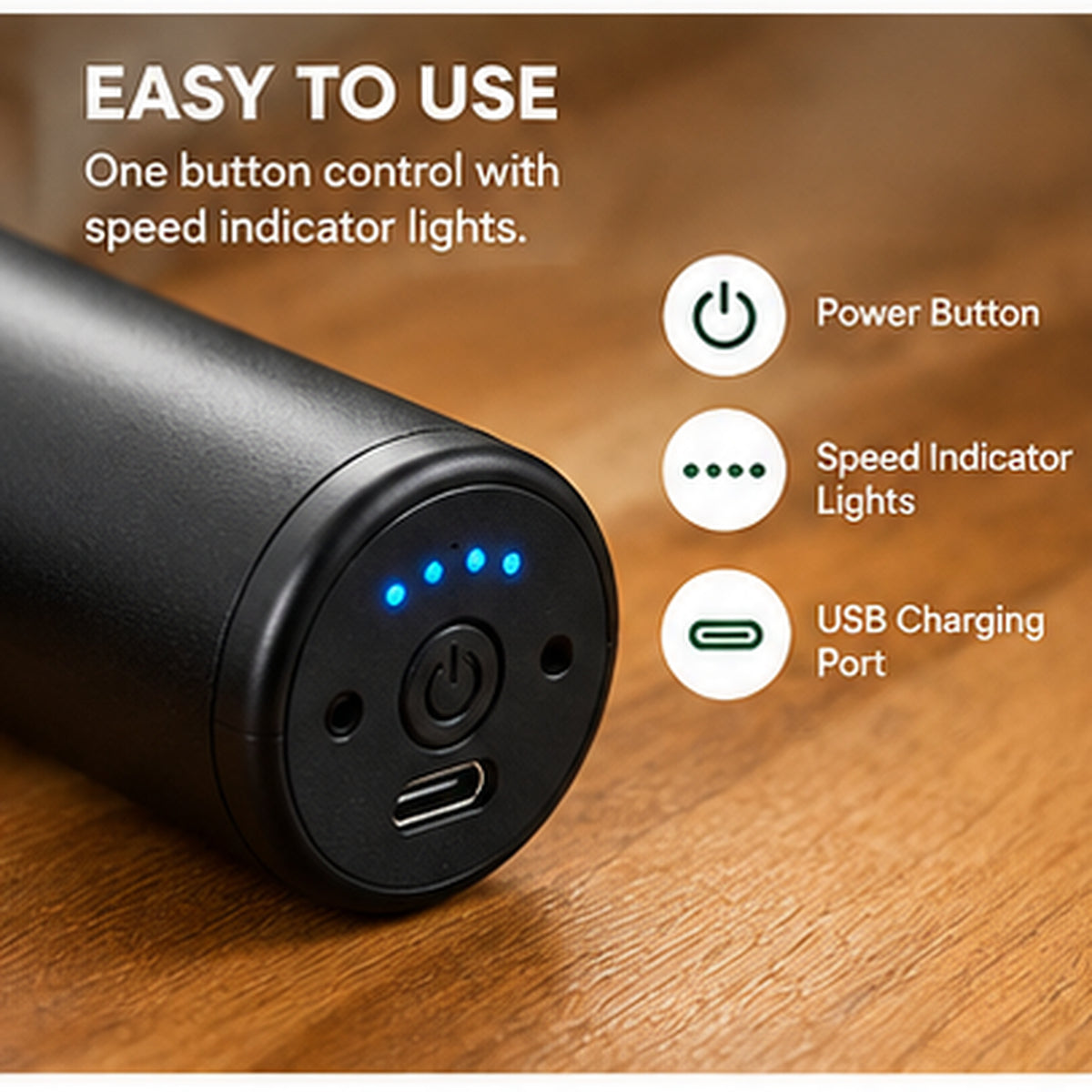 Mini Rechargeable Gun Massager image 4