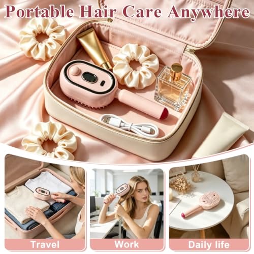 SilkGlow™ 4-in-1 Scalp & Hair Care Brush