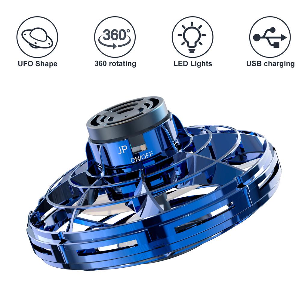 FlySpin™ LED Flying Spinner Ball – USB Rechargeable Boomerang Toy