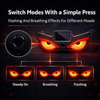 Solar Demon Eye LED Car Window Light