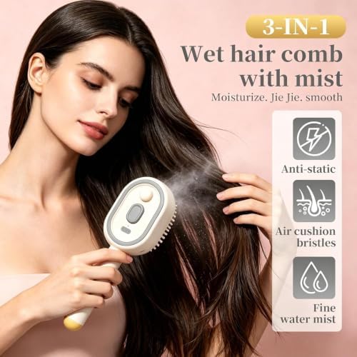 SilkGlow™ 4-in-1 Scalp & Hair Care Brush