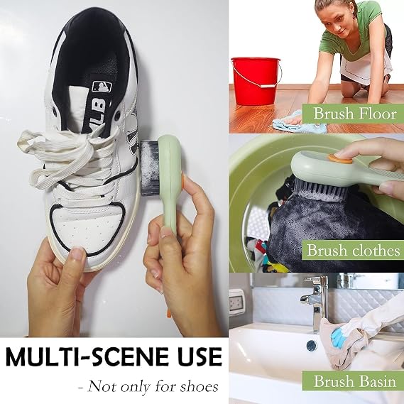 ScrubMate™ 3-in-1 Soap Dispensing Cleaning Brush