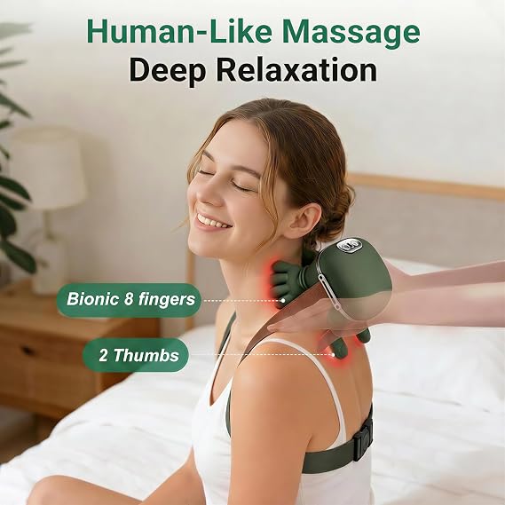 NeckEase™ - Heated Shoulder & Neck Massager