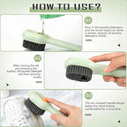 ScrubMate™ 3-in-1 Soap Dispensing Cleaning Brush