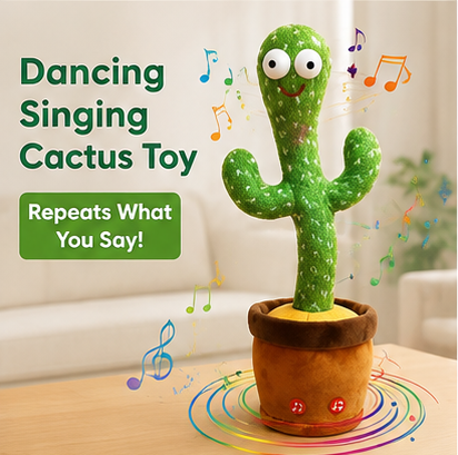 TalkyCactus™ — The Talking & Dancing Cactus