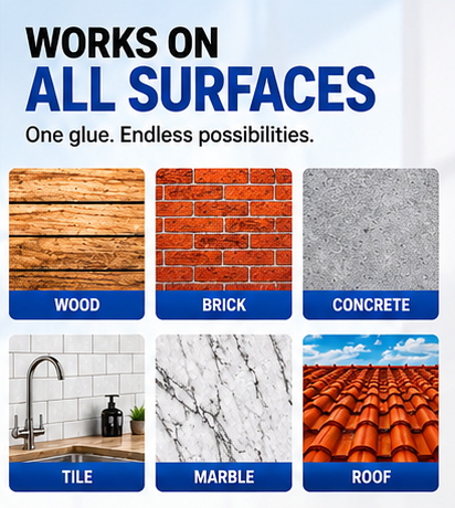 Transparent Waterproof Glue (Pack of 2) + Free Brush image 4