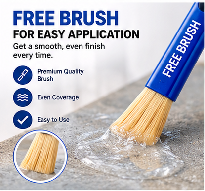 Transparent Waterproof Glue (Pack of 2) + Free Brush image 5