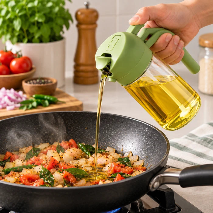 Olivora™ 2-in-1 Glass Oil Sprayer & Dispenser image 8
